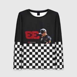 Женский лонгслив 3D Макс Ферстаппен гонщик