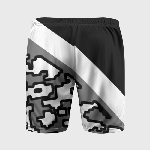 Мужские шорты спортивные Ювентус спорт фк, цвет 3D печать - фото 2