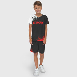 Детский костюм с шортами 3D Farcry текстура краски - фото 2