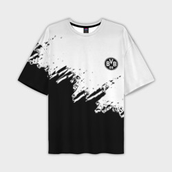 Мужская футболка oversize 3D Borussia sport краски