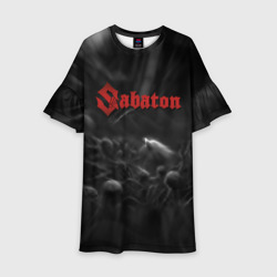 Детское платье 3D Sabaton rock steel band