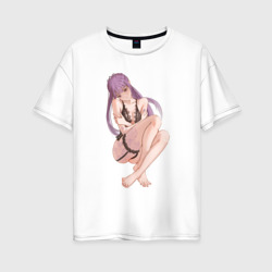 Женская футболка хлопок Oversize Ферн 18+: Фрирен