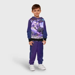 Детский костюм с толстовкой 3D Черный лебедь из Хонкая - фото 2