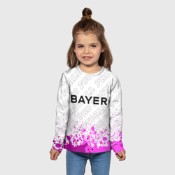 Детский лонгслив 3D Bayer 04 pro football посередине - фото 2