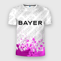 Мужская футболка 3D Slim Bayer 04 pro football посередине