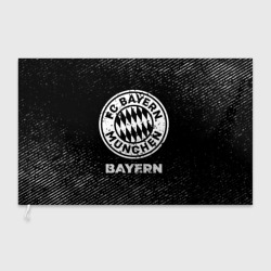 Флаг 3D Bayern с потертостями на темном фоне