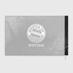 Флаг 3D Bayern с потертостями на темном фоне - фото 2