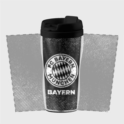 Термокружка-непроливайка Bayern с потертостями на темном фоне - фото 2