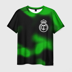 Мужская футболка 3D Real Madrid sport halftone