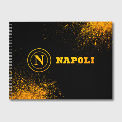 Альбом для рисования Napoli - gold gradient по-горизонтали