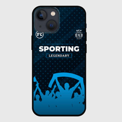 Чехол для iPhone 13 mini Sporting legendary форма фанатов