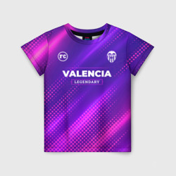 Детская футболка 3D Valencia legendary sport grunge