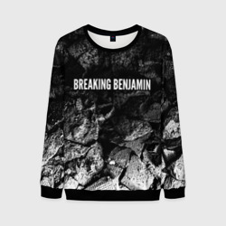 Мужской свитшот 3D Breaking Benjamin black graphite