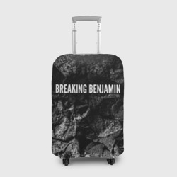 Чехол для чемодана 3D Breaking Benjamin black graphite