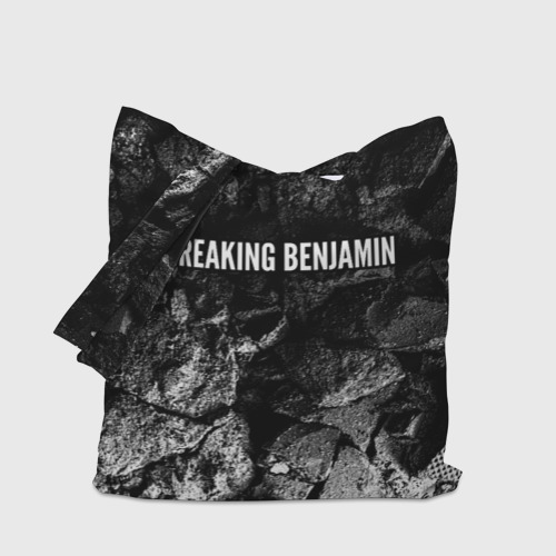 Шоппер 3D Breaking Benjamin black graphite - фото 4