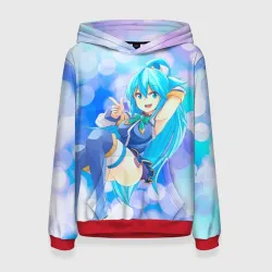 Женская толстовка 3D Аква из Коносубы