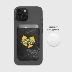 Картхолдер Magsafe магнитный Wu tang clan logo - фото 2