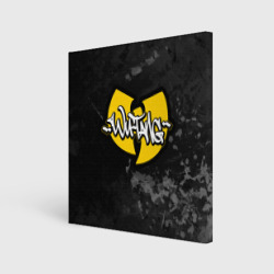 Холст квадратный Wu tang clan logo