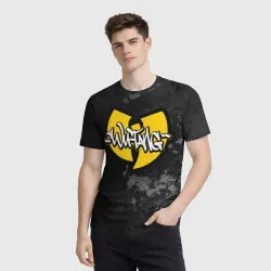 Мужская футболка 3D Wu tang clan logo - фото 2