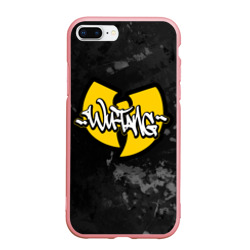 Чехол для iPhone 7Plus/8 Plus матовый Wu tang clan logo