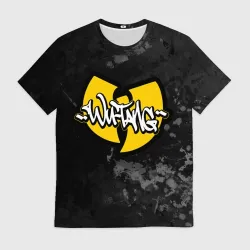 Мужская футболка 3D Wu tang clan logo
