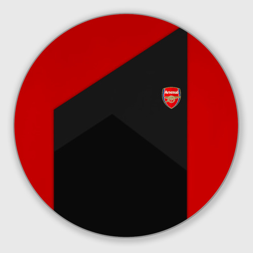 Круглый коврик для мышки Arsenal sport geometry 