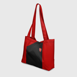 Пляжная сумка 3D Arsenal sport geometry  - фото 2