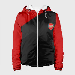 Женская куртка 3D Arsenal sport geometry 