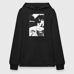 Худи SuperOversize хлопок Ковбой Бибоп Спайк Шпигель