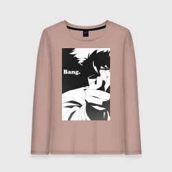 Женский лонгслив хлопок Ковбой Бибоп Спайк Шпигель