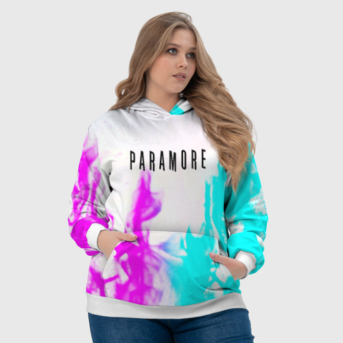 Женская толстовка 3D Paramore назад в 2008г, цвет 3D печать - фото 6