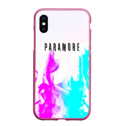 Чехол для iPhone XS Max матовый Paramore назад в 2008г