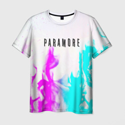 Мужская футболка 3D Paramore назад в 2008г