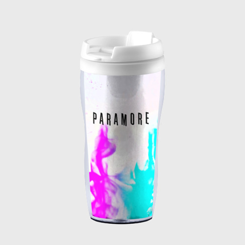 Термокружка-непроливайка Paramore назад в 2008г, цвет белый