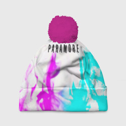 Шапка 3D c помпоном Paramore назад в 2008г