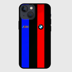 Чехол для iPhone 13 mini BMW sport line steel collection