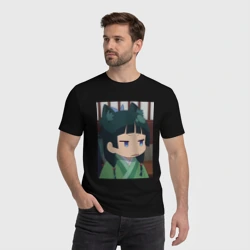 Мужская футболка хлопок Монолог фармацевта Маомао с ушками - фото 2