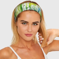 Повязка на голову 3D Акварельные берёзки - фото 2