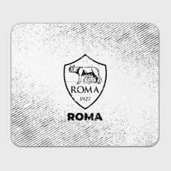 Прямоугольный коврик для мышки Roma с потертостями на светлом фоне