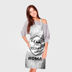 Фартук 3D Roma с потертостями на светлом фоне - фото 2