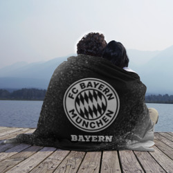 Плед 3D Bayern sport на темном фоне - фото 2