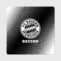 Магнит виниловый Квадрат Bayern sport на темном фоне
