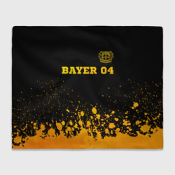 Плед 3D Bayer 04 - gold gradient посередине