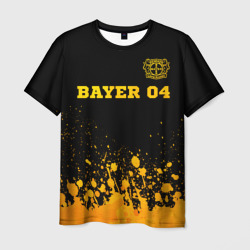 Bayer 04 - gold gradient посередине – Футболка с принтом купить со скидкой в -26%