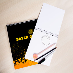 Скетчбук Bayer 04 - gold gradient посередине - фото 2