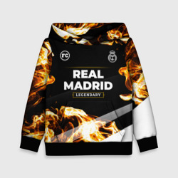 Детская толстовка 3D Real Madrid legendary sport fire