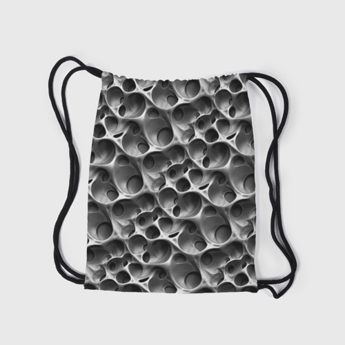 Рюкзак-мешок 3D Металл - текстура - фото 7
