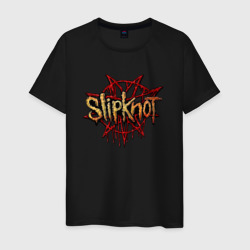Мужская футболка хлопок Slipknot original