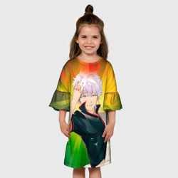 Детское платье 3D Гинтоки Саката из Гинтамы - фото 2