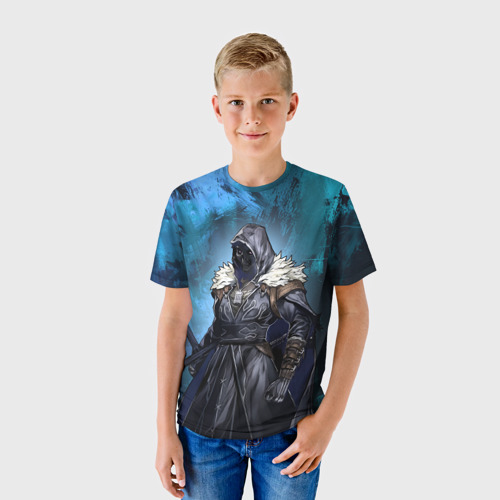 Детская футболка 3D с принтом Нежеланно бессмертный авантюрист - упырь, фото на моделе #1